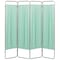 Omnimed 4 Section Economy Privacy Screen with Vinyl Panels, Green 153094-15 - alternate 1